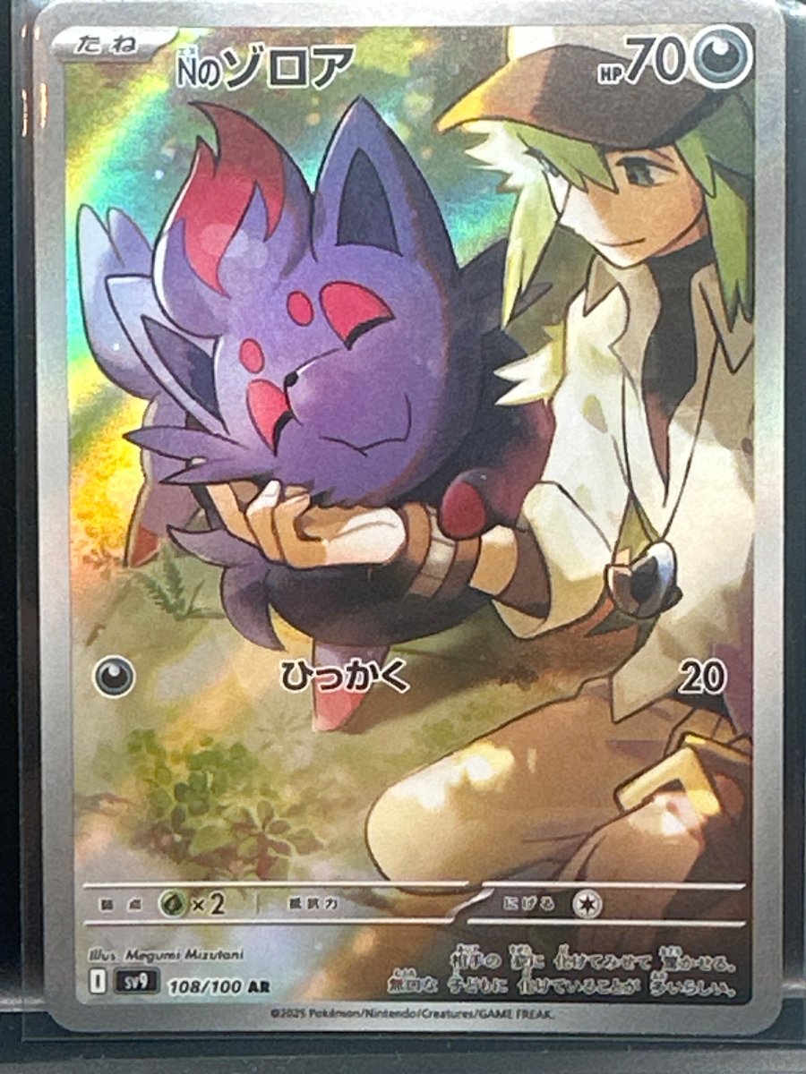 Recto de Nのゾロア