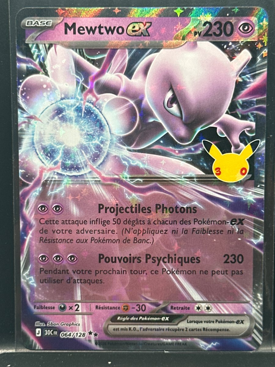 Recto de Mewtwo-ex